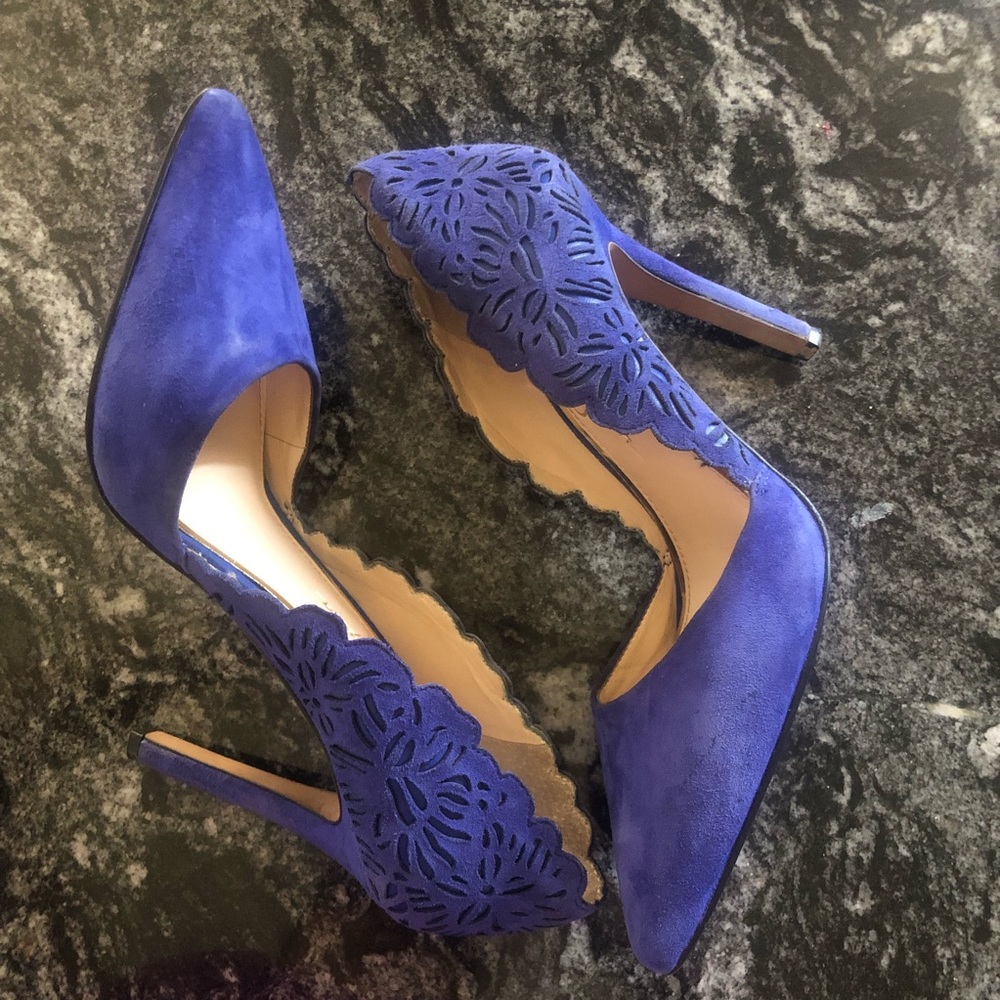 Jessica Simpson Size 7 Blue Pumps